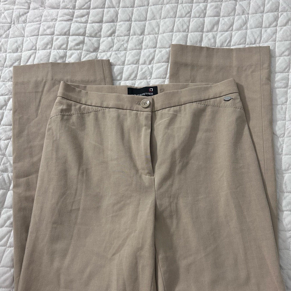 Straight leg pants